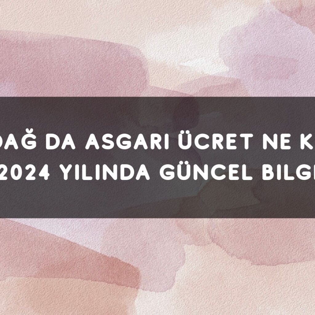Karadağ Da Asgari Ücret Ne Kadar? 2024 Yılında Güncel Bilgi